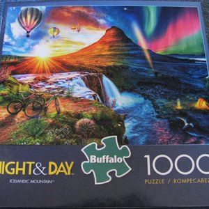 Buffalo Icelandic Mountain Jigsaw Puzzle